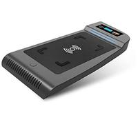 Wivplex for Toyota, Alphard 2015-2021 15W Chargeur sans Fil QI for téléphone de Voiture Accessoires intérieurs Panneau Chargement for rénovation Chargeur sans Fil pour Voiture(Black Right Driving)