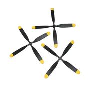 Wivplex for Volantex RC modèle hélice for 750mm P51, for Mustang, Avion radiocommandé Warbird 768-1 Hélice à pales(3pcs)