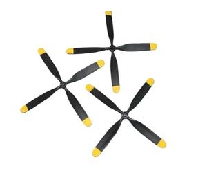 Wivplex for Volantex RC modèle hélice for 750mm P51, for Mustang, Avion radiocommandé Warbird 768-1 Hélice à pales(3pcs)