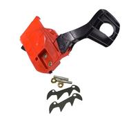 Wivplex Goujons de barre pare-chocs avec écrous, poignée frein, couvercle pignon d'embrayage, for tronçonneuse 4500 5200 5800 Housse de protection pour chaîne de scie