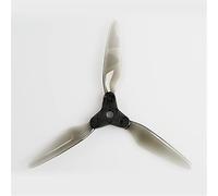 Wivplex Hélice FPV pliable à 3 pales 5,1 pouces, x 4,75 for drone RC Nazgul5 XL5 SL5 LAL5 Racing Freestyle Ensemble de pales d'hélice de drone(2Pairs Black Black)