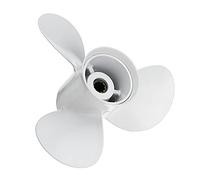 Wivplex Hélice hors-bord marine 9 7/8X14, for, accessoire à 3 pales en alliage d'aluminium 20-30HP 664-45952-00-EL Remplacement de l'hélice du bateau