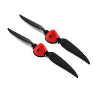 Wivplex Hélice pliante for Volantex Helice 10x6 1060, diamètre 3.17mm, trou de 4mm, Spinner 742-3 759-3 ASW28, palettes for planeur d'avion RC, 2 pièces Hélice à pales(Hole dia 4mm)