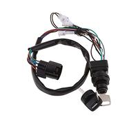 Wivplex Interrupteur d'allumage de bateau Ensemble commutateur à clé moteur marin hors-bord Accessoires Marine 37110-93J00 Interrupteur d'allumage pour bateau