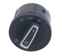 Wivplex Interrupteur de lampe phare 5G0941431AJ, for VW, for Campmob, for Golf, for, for POLO, for Seat Remplacement de l'interrupteur des phares antibrouillard de voiture