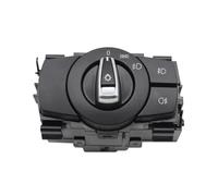Wivplex Interrupteur de phare avant de voiture, for BMW, for séries 1 3 X1 E87 E82 E90 E91 E92 E93 E84 61319169404 Interrupteur de phare(BLACK 9)