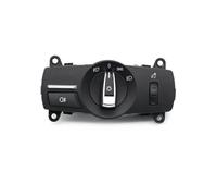 Wivplex Interrupteur de phare avant for BMW, Série 5, 6, 7, X3, X4, F10, F11, F07, F06, F01, F25, F26, 61319192744, 61319192746 Interrupteur de phare(BLACK Model A)