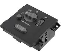 Wivplex Interrupteur de phare voiture, variateur d'intensité, for Chevrolet Blazer et GMC Jimmy - Lot 1, noir Interrupteur de commande des phares pour tableau de bord automobile