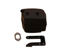 Wivplex Joint de support bloc silencieux d'échappement, for Husqvarna, 268 272 272XP 272K 61, pièces tronçonneuse à essence 503535901 Kit de remplacement de silencieux de tronçonneuse