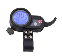 Wivplex JP - accélérateur Universel 36V 48V 52V 60V, écran LCD, for Speedway RUIMA, for MINI4, for pièces de Scooter électrique Ja*obike FLJ Dualtron Écran LCD pour Trottinette(Blue 36V-60V)