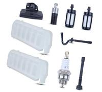 Wivplex Kit de bougies d'allumage et filtre à air for tronçonneuse STIHL MS210 MS230 MS250 MS 210 230 250 021 023 025 Bougie d'allumage pour tondeuse à gazon