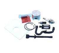 Wivplex Kit de broches segment Piston 38MM avec ligne filtre à huile et Air, for, tronçonneuse 018 MS180 MS 180 bougie d'allumage, pièces rechange Kit piston pour tronçonneuse