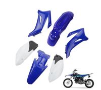 Wivplex Kit de carénage en Plastique TTR125, TTR110 TTR 125 2008 2009 2010 2011 2012 2013 2014 2015 et Moto Tout-Terrain 110-200CC Coque de carénage(Blue)