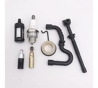 Wivplex Kit de joint d'étanchéité for filtre à carburant, tuyau, bougie d'allumage, pompe huile, for STIHL, MS180 MS170 MS 180 170 018 017 Pièces tronçonneuse essence Pompe à huile pour tronçonneuse