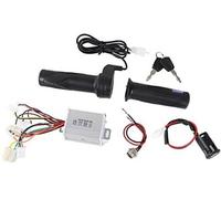 Wivplex Kit de poignées d'accélérateur for contrôleur vélo électrique, brossé for 24 V 250 W Module de contrôleur de scooter électrique