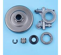 Wivplex Kit de pompe à huile jante pignon tambour d'embrayage, for tronçonneuse Husqvarna, 570 385XP 385 390XP 575XP 576XP XP 503521305 537036206 Remplacement de la pompe à carburant de la tronçon