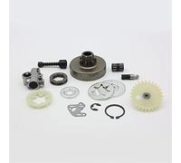 Wivplex Kit de réparation de rondelle de filtre de pompe à huile de jante de pignon de tambour d'embrayage de 3/8", for STIHL, MS380 MS381 MS 038 381 380 Pièces de tronçonneuse d'abattage Kit d'engren