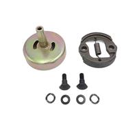 Wivplex Kit de tambour d'embrayage 9T, trous carrés et ronds, GX31 GX35 1,3hp, petit moteur, débroussailleuse, pièces coupe gazon Ensemble d'embrayage(Round 9T)