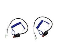 Wivplex Lot de 2 cordons d'attache for interrupteur d'arrêt d'urgence bateau hors-bord, for YAMAHA Interrupteur d'allumage pour bateau