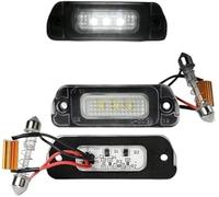 Wivplex Lot de 2 éclairages de Plaque d'immatriculation à LED for Mercedes Benz X164 W164 W251 GL ML Classe R 2006 2007 2008 2009-2012 Éclairage de Plaque d'immatriculation