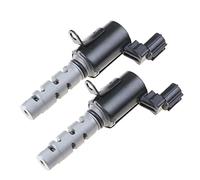 Wivplex Lot de 2 électrovannes commande d'arbre à cames calage variable VVT, for Hyundai, Elantra, Kia, SOUL SPECTRA .0L 24355-23770 2435523770 24355-23800 24355-23763 Vanne de régulation d'huile