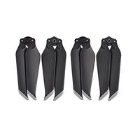 Wivplex Lot de 2 hélices à faible bruit et dégagement rapide, accessoires for drone DJI, Mavic Pro Zoom 8743F Ensemble de pales d'hélice de drone(Sliver 2pack)