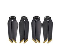 Wivplex Lot de 2 hélices à faible bruit et dégagement rapide, accessoires for drone DJI, Mavic Pro Zoom 8743F Ensemble de pales d'hélice de drone(Gold 2pack)