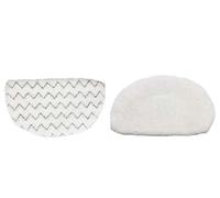 Wivplex Lot de 2 tampons nettoyage lavables PowerFresh 1806 1940 1544 1440 for aspirateur à vapeur et pièces d'appareils électroménagers Accessoires pour nettoyeurs vapeur
