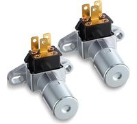 Wivplex Lot de 2 variateurs phares for DS,-72,72T D808, avec 3 bornes, remplacement OEM Interrupteur de commande des phares pour tableau de bord automobile(BLACK 2)