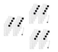 Wivplex Lot de 24 chiffons nettoyage en microfibre for balai à vapeur Easyfix SC2 SC3 SC4 SC5 Accessoires pour nettoyeurs vapeur