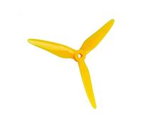 Wivplex Lot de 24 hélices de Course FPV for Drone de Course, Moteur sans balais 3,8 g, sans hélice Lames de Drones(Crystal Yellow)