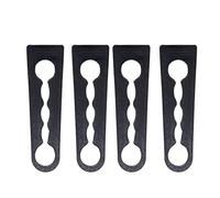 Wivplex Lot de 4 amortisseurs de bruit for voiture, for NISSAN, for X-TRAIL, T31 T32 2007-2022, accessoires de remplacement Amortisseur de voiture(4pc)