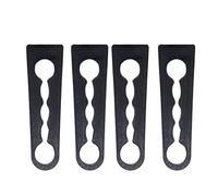 Wivplex Lot de 4 amortisseurs de bruit for voiture, for NISSAN, Juke F15 2010 - 2019, accessoires de remplacement for amortisseur Amortisseur de voiture(4pc)
