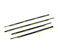 Wivplex Lot de 4 bandes protection for vitres latérales voiture, for CRV 2002-2022 Joint d'étanchéité pour vitres latérales de voiture(For 02-06)