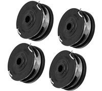 Wivplex Lot de 4 bobines de Fil de Rechange for débroussailleuse Bosch Art 24, 27, 30, 30-36 LI, 6 m, n° F016800351 Bobine pour Tondeuse à Gazon