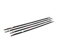 Wivplex Lot de 4 moulures vitres voiture, for Civic 2001-2019 Joint d'étanchéité pour vitres latérales de voiture(For 2006-2011)