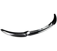 Wivplex Lot de 4 séparateurs Pare-Chocs Avant for BMW Série 1 E82 E88 118d 120i 120d 125i 135i 2008-2013 (Noir Brillant) Séparateur de Spoilers(Black Carbon Look)
