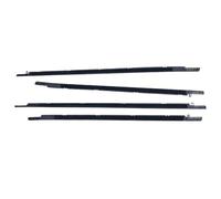 Wivplex Lot de 4 vitres voiture décoratives et imperméables, accessoires for CRV 2002-2022 Joint d'étanchéité pour vitres latérales de voiture(For 2017-2022)
