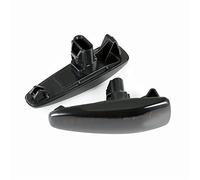 Wivplex Marqueur latéral de garde-boue dynamique, 2 pièces, clignotants, Mistuish Lancer Evolution X Outlander Sport Mirage 8351A001 Voyant de voiture(Black not dynamic)
