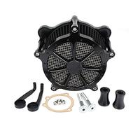 Wivplex Nettoyeur d'admission de filtre à air Venturi coupe contrastée, for Harley, Dyna Softail Touring Road King Glide Fat Boy Twin Cam EVO 1993-1999 Filtre à air de remplacement pour moto(D)