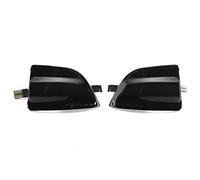Wivplex Paire de lampes clignotantes dynamiques for rétroviseur latéral, for Ford, for Focus, 2 MK2 2004-2008 C-MAX, clignotants ambre Voyant de voiture