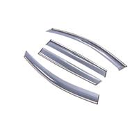 Wivplex Pare-soleil de fenêtre voiture, for XTRAIL, Rogue T33 4e génération 2022 2023 2024, pare-soleil, pluie, déflecteur sourcils, autocollant, accessoire Déflecteur solaire de porte de voiture