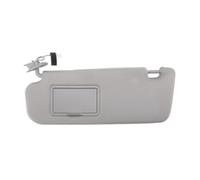 Wivplex Pare-Soleil de Remplacement Gris Assy, Blocage UV, for Hyundai, Sonata 2006 - 2008, avec Miroir, 1 pièce Pare-Soleil de Voiture(Grey Left)