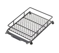 Wivplex Porte-Bagages de Toit 1/10 RC Car Monstre Truck, for Axial, SCX10 90046 D90 TRX-4 RC Car Crawler Galerie de Toit pour Voiture Jouet(Schwarz)