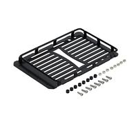 Wivplex Porte-Bagages de Toit en métal 1/24 RC Crawler Car, for Axial, SCX24 AXI00002T1 AXI00002T2 2019, for Jeep, Wrangler JLU CRC Galerie de Toit pour Voiture Jouet