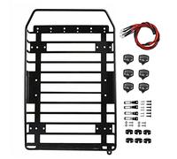 Wivplex Porte-Bagages de Toit en métal for Voiture RC 1/10, for Traxxas, Trx4 RC4WD Galerie de Toit pour Voiture Jouet(A)