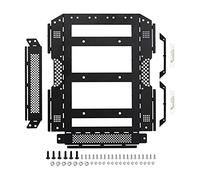 Wivplex Porte-Bagages de Toit, for Jeep, Wrangler JLU CRC 1/24 RC Crawler, for Axial, SCX24 2019 AXI00002T1 AXI00002T2 Métal Non assemblé Galerie de Toit pour Voiture Jouet