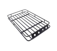 Wivplex Porte-bagages en métal de course 235 x 140 x 20 mm Mises à niveau pièces accessoires RC Crawler Car, pour Traxxas, TRX4, for Axial, SCX10 II Redcat Gen8 Porte-bagages pour voitures jouet