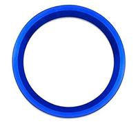 Wivplex Porte-clés de commutateur bouton démarrage moteur automatique, for, A4 A5 A7 Q3 Q5 Q7, couverture décoration, accessoire intérieur Cache du bouton de démarrage du moteur
