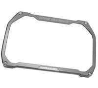 Wivplex Protecteur d'écran Cadre de compteur de moto Protection antivol TFT, for R1250GS R 1250 GS, for ADVENTURE ADV 2021 2022 Protection d'écran pour moto(BLACK ADVENTURE GY)